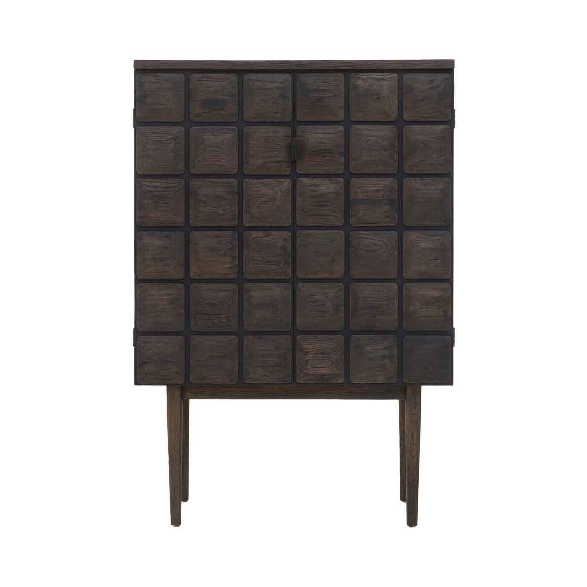 Lucca Recycled Dark Oak Cabinet
