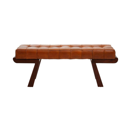 Inca Bench With Angular Base