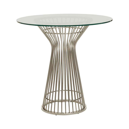 Vogue Round Silver Dining Table