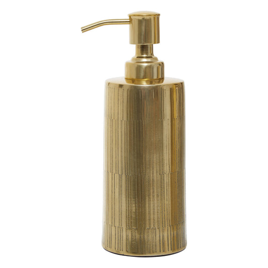 Allegra Metallic Gold Soap Dispenser