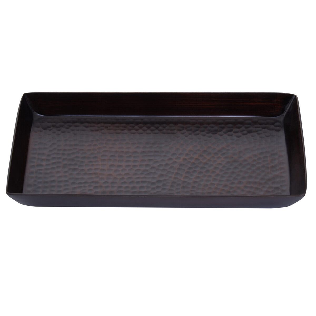 Allegra Aluminium Dark Bronze Finish Tray