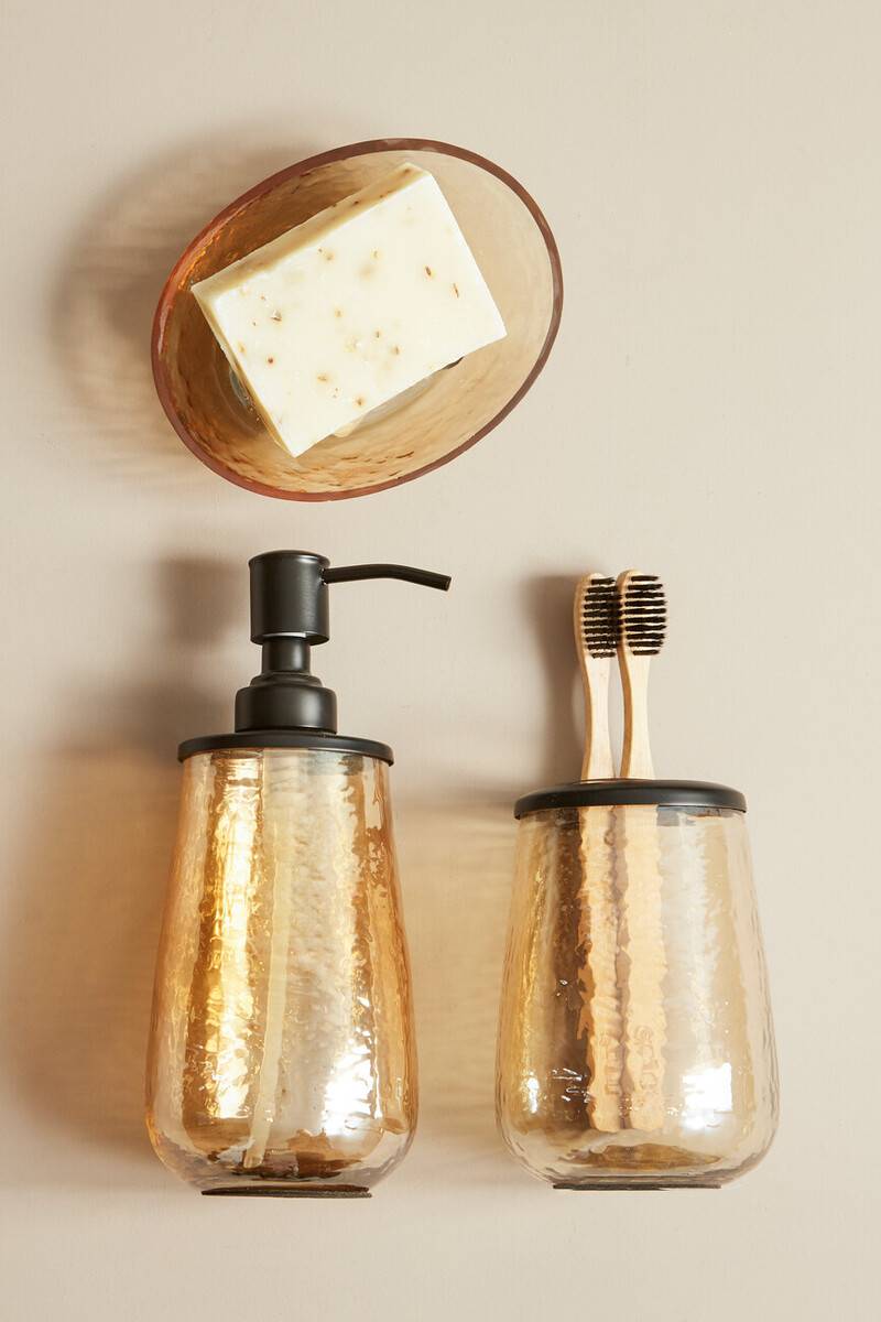 Allegra Glass Soap Dispenser