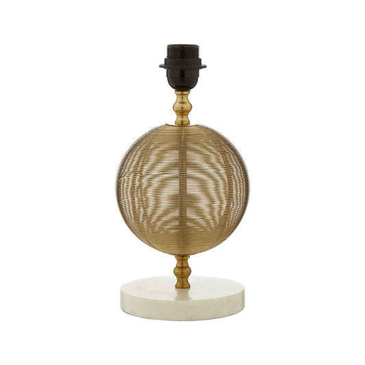 Melora Round Gold Finish Table Lamp