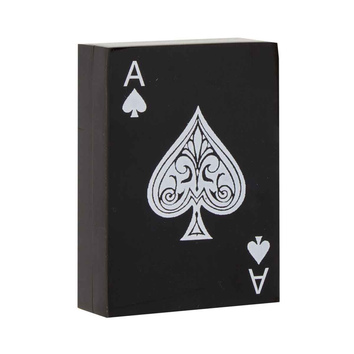Churchill Games Black and White Single Card Box with Playing Cards