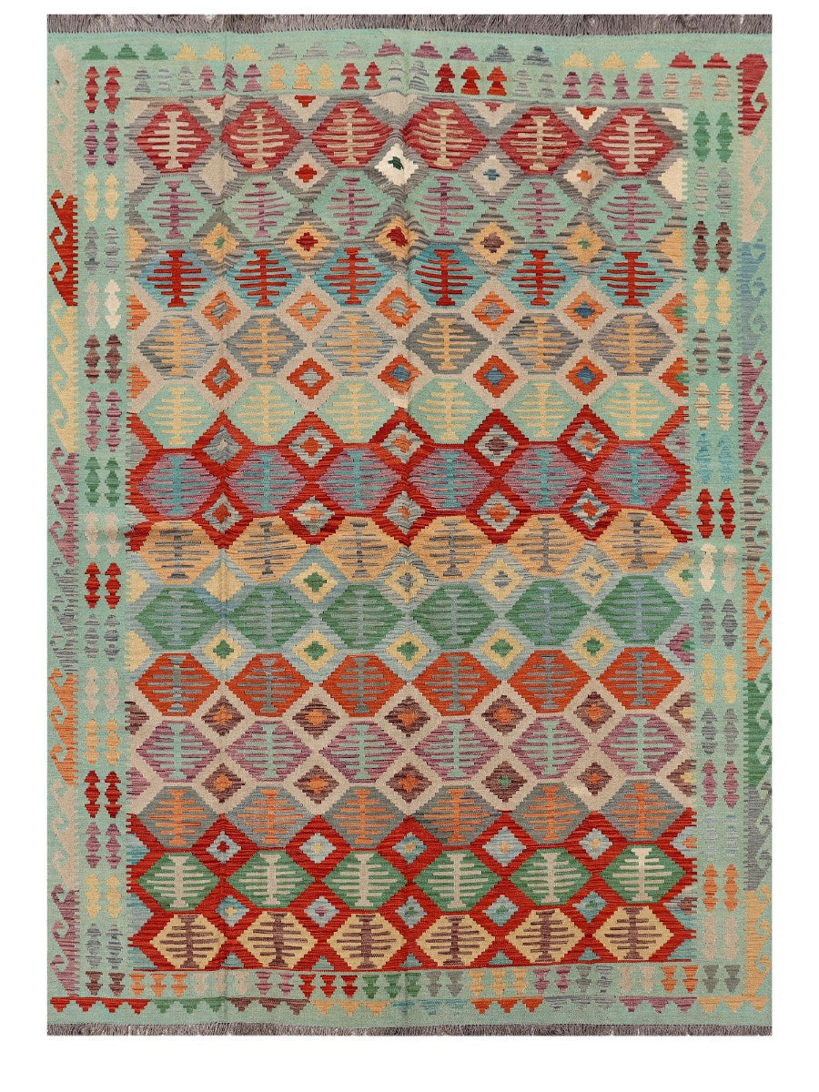Maimana Afghanistan Kilim Rug - 345 x245 cm