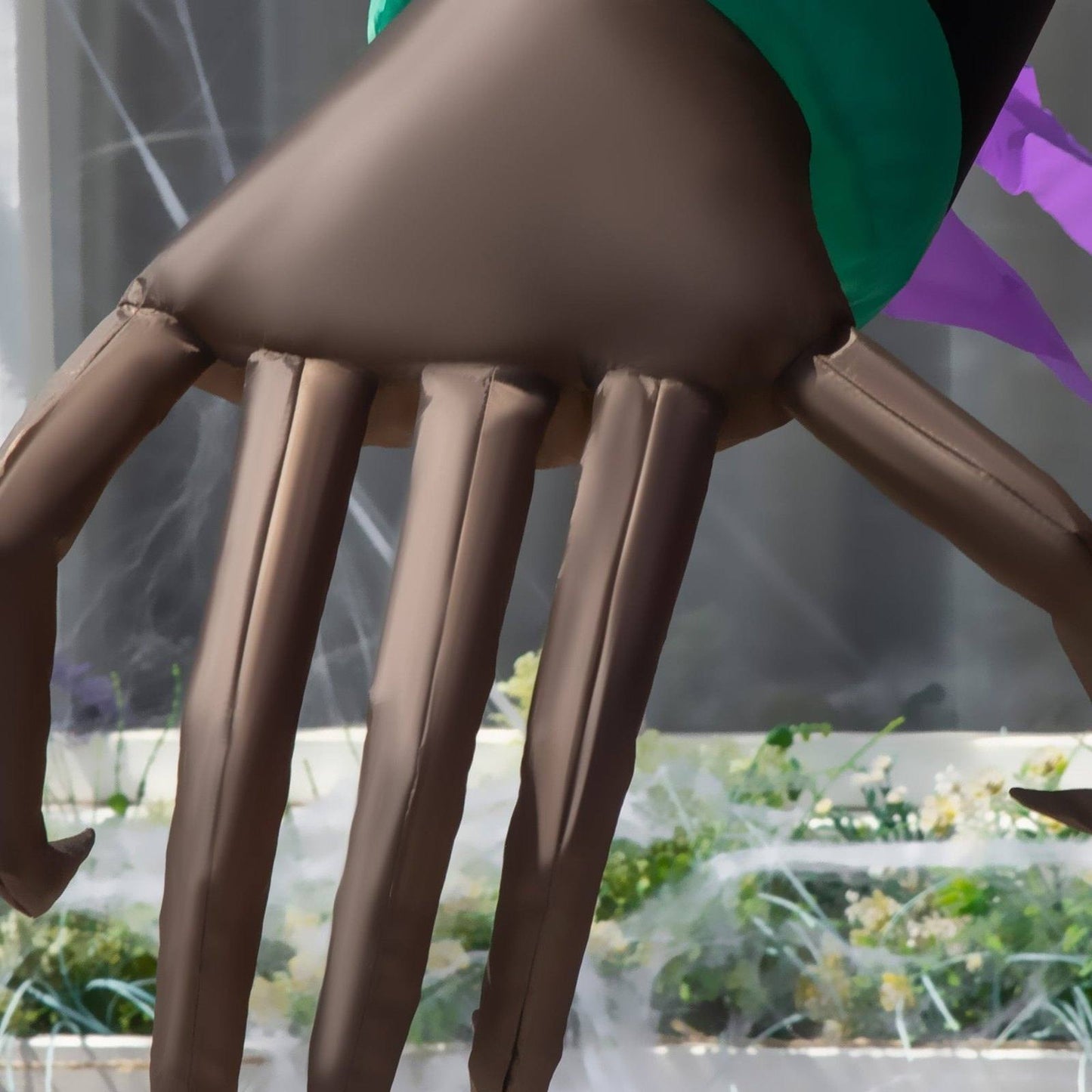 2.1m Inflatable Pumpkin Ghost Head Monster Vampire 6 LED Halloween Blow Up Yard Holiday Decoration