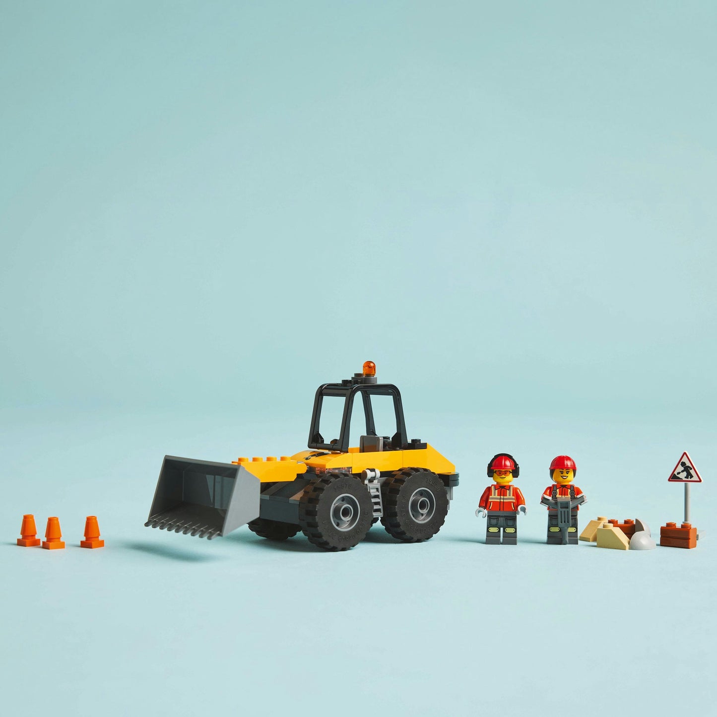 Lego City 60450 Yellow Construction Wheel Loader Playset for Ages 4+
