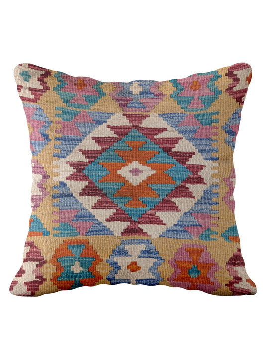 Afghan Kilim Cushion Cover - 45 x 45 cm
