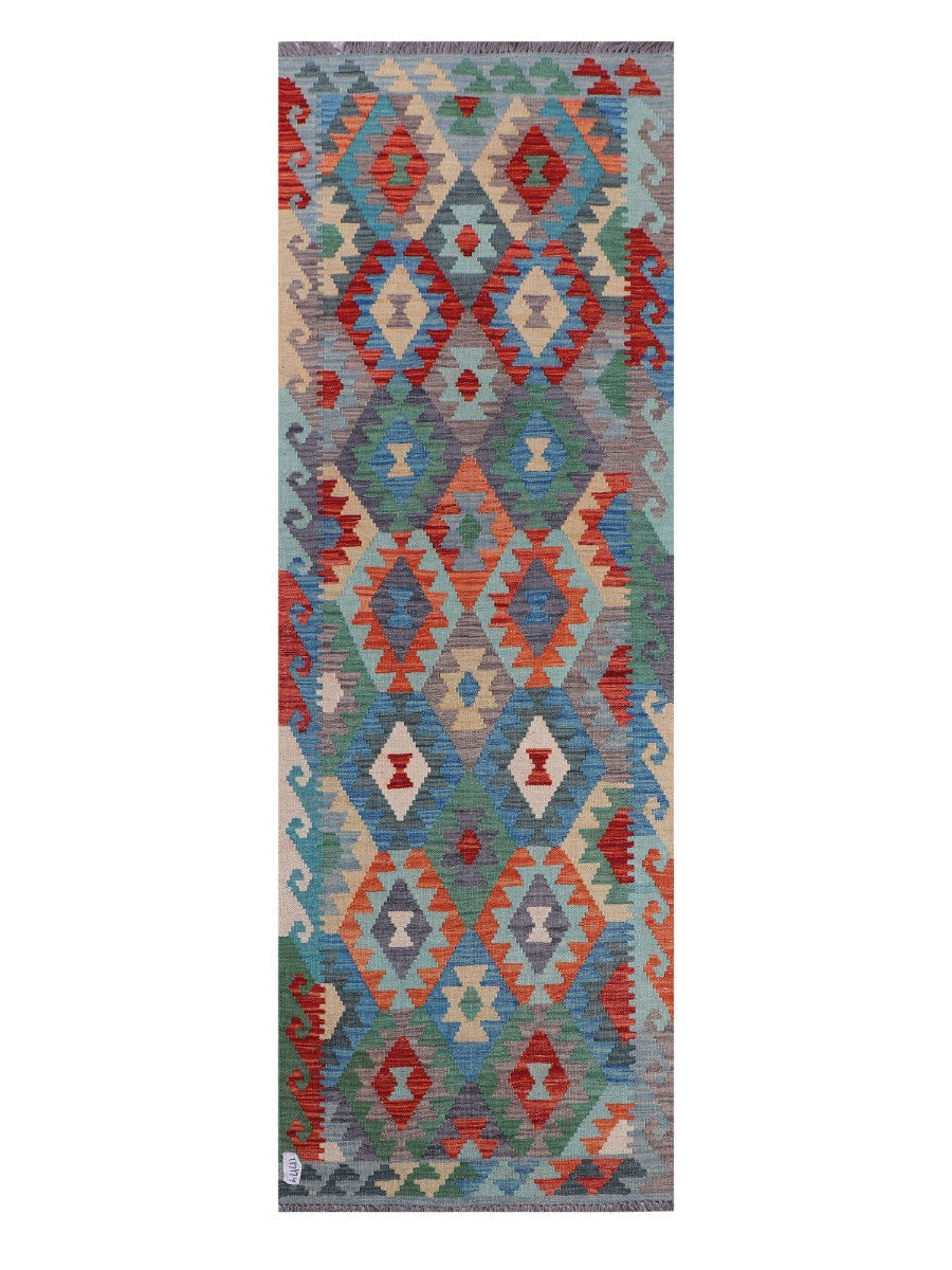 Maimana Afghanistan Kilim Runner - 248 x 84 cm