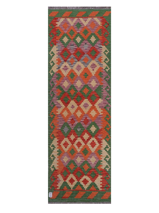Maimana Afghanistan Kilim Runner - 243 x 78 cm