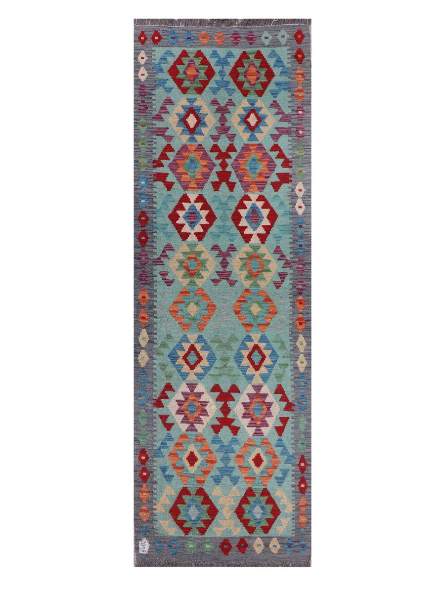 Maimana Afghanistan Kilim Runner - 250 x 81 cm