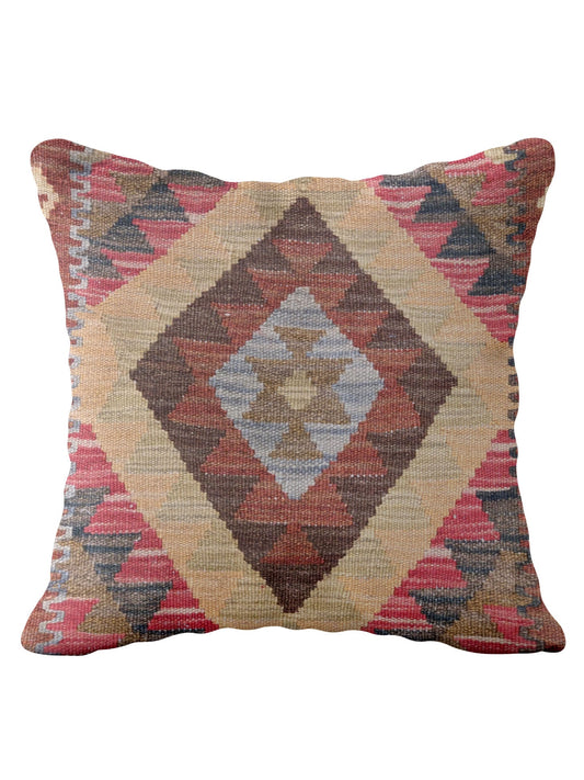 Afghan Kilim Cushion Cover - 45 x 45 cm