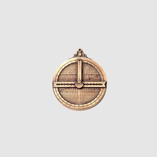 Hemisferium Rojas Universal Astrolabe Pin