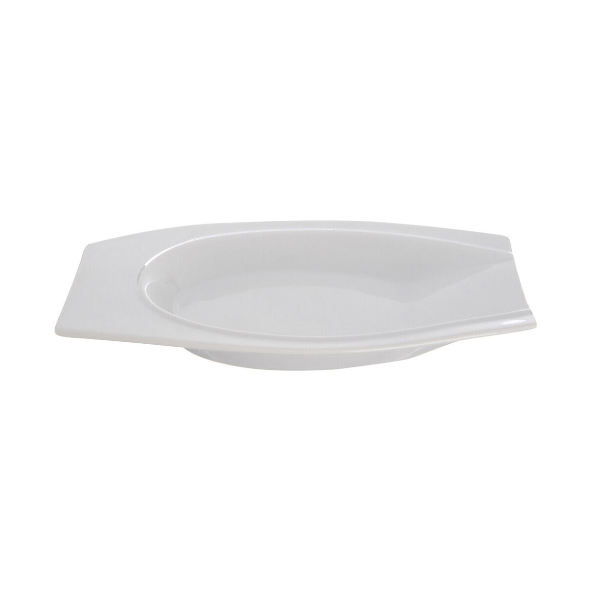 Basso White Porcelain Serving Bowl