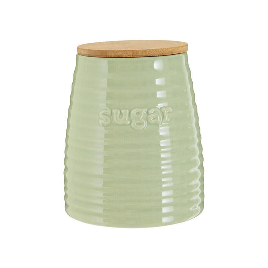 Winnie Green Dolomite Sugar Canister