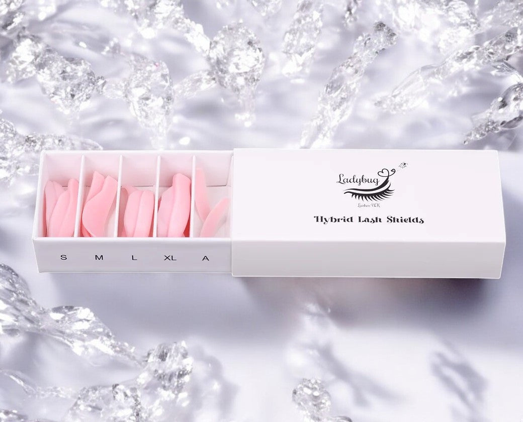 7 Pairs Hybrid Lash Lift Shields – Complete Box