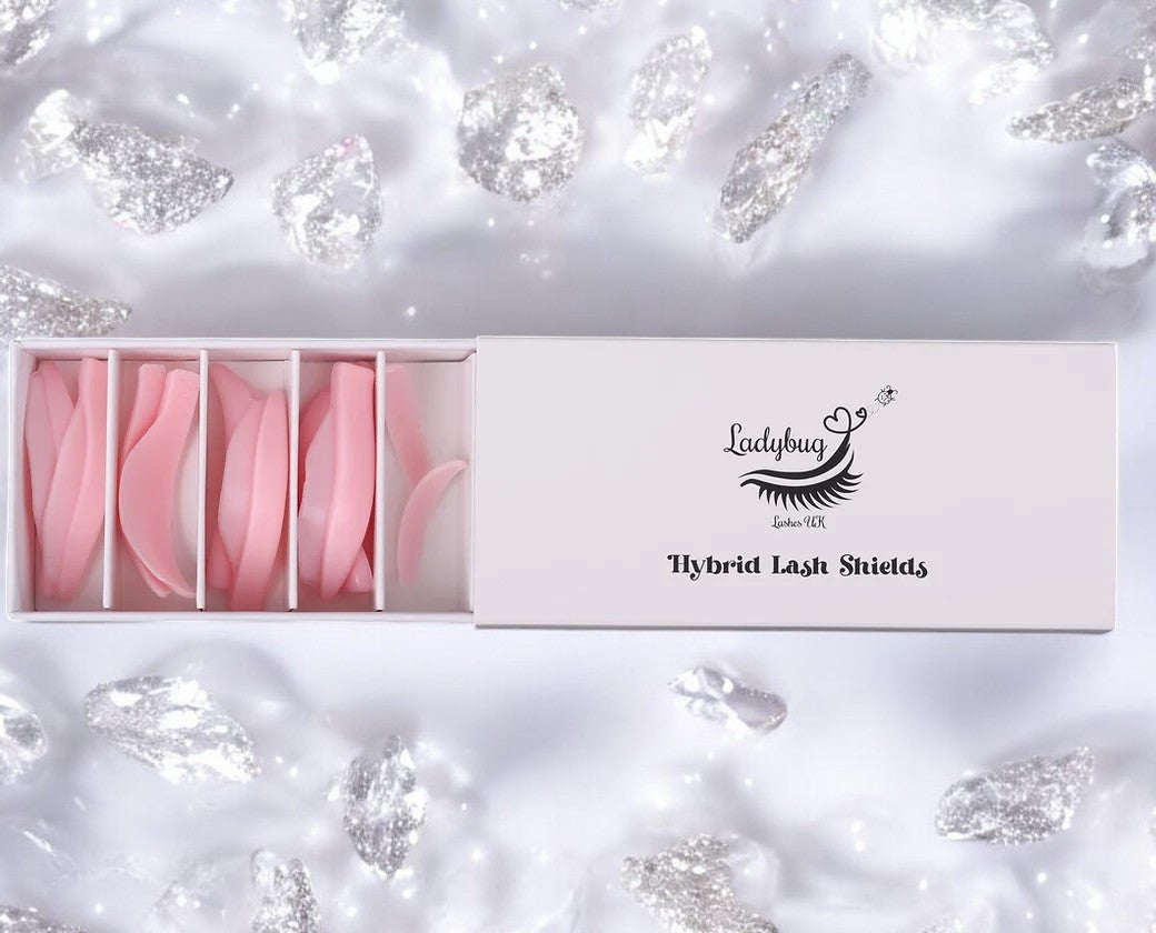 7 Pairs Hybrid Lash Lift Shields – Complete Box