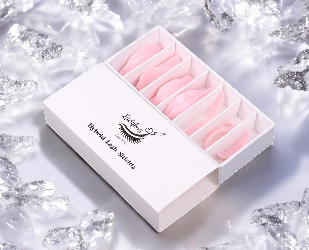 7 Pairs Hybrid Lash Lift Shields – Complete Box