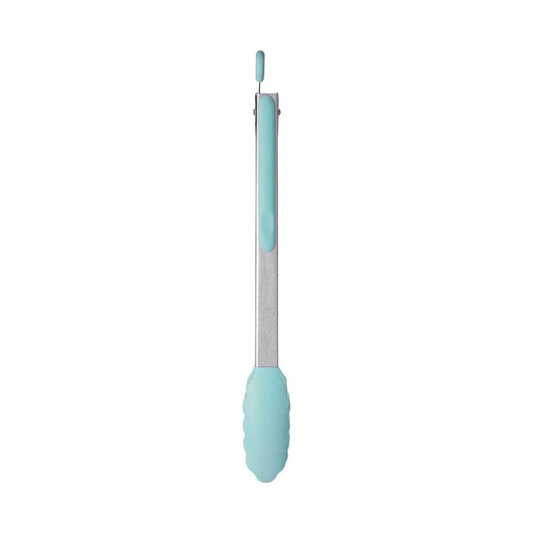 Zing Light Green Silicone Tongs