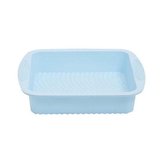 Zing Pastel Blue Square Cake Mould