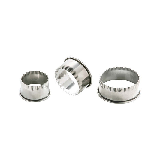 3Pc Pastry Cutter Set