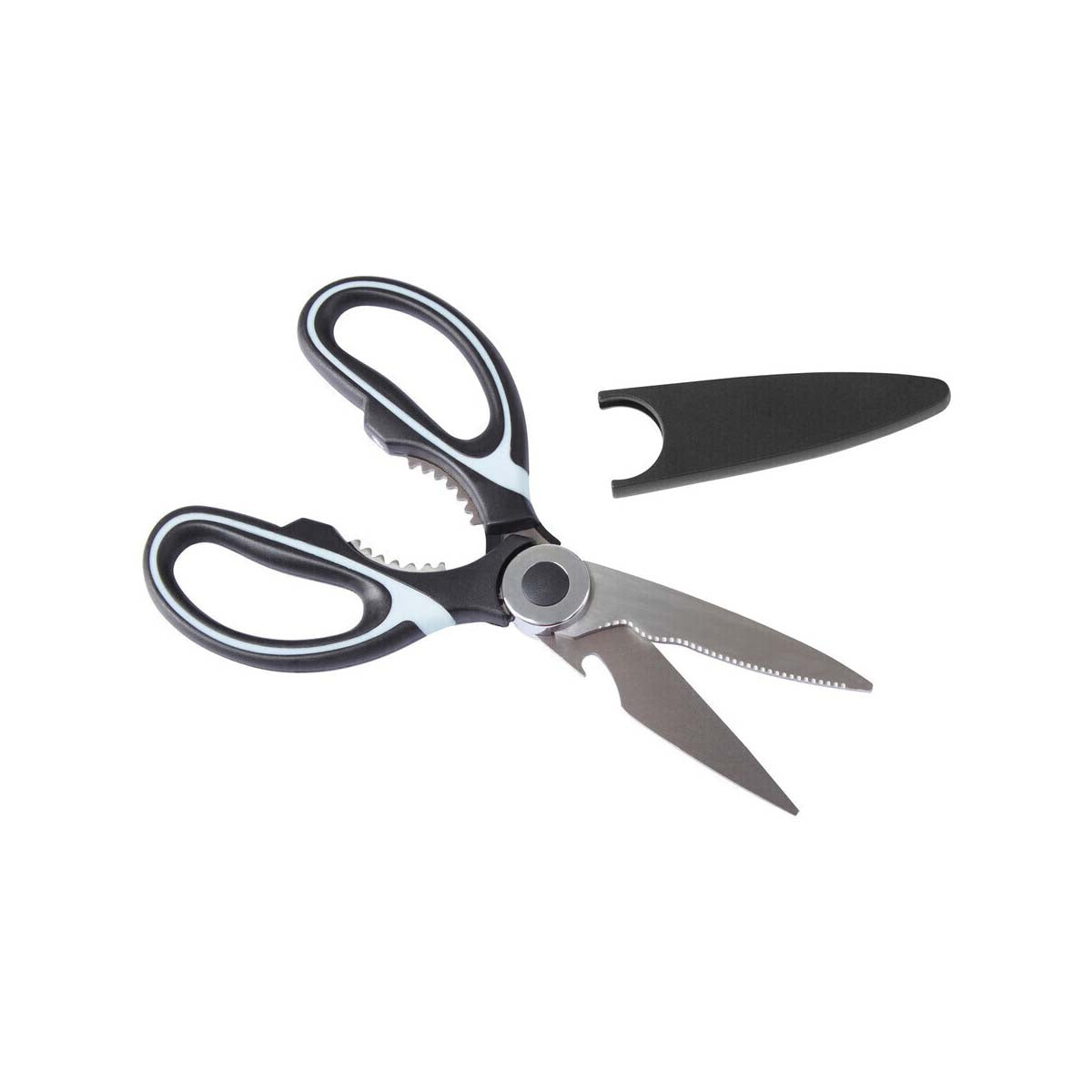 Zing Black And Pastel Blue Scissors