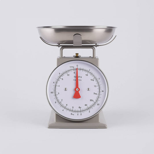 Olivier 5kg Grey Retro Kitchen Scale