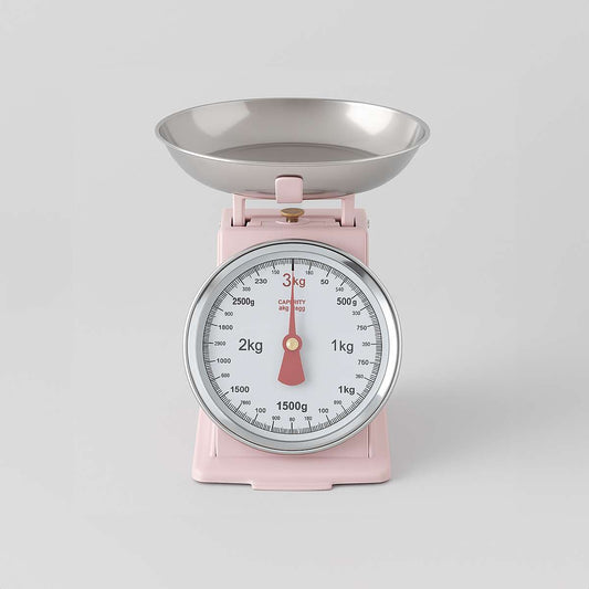 Olivier 3kg Pastel Pink Retro Kitchen Sc