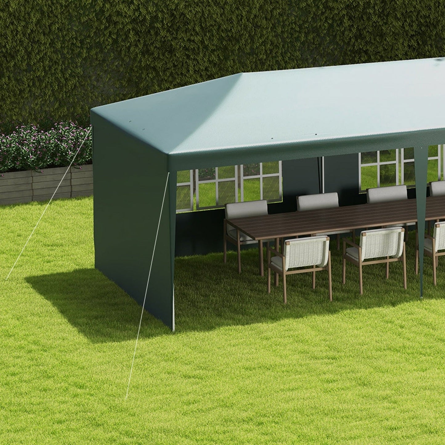 9 x 3m Garden Gazebo