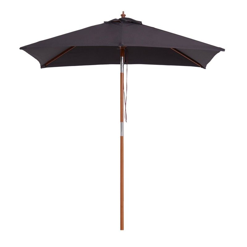 2M X 1.5M Garden Parasol Umbrella With Tilting Sunshade Canopy