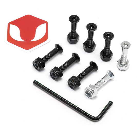 Venom Hardware - 1" - Allen - Black/Silver