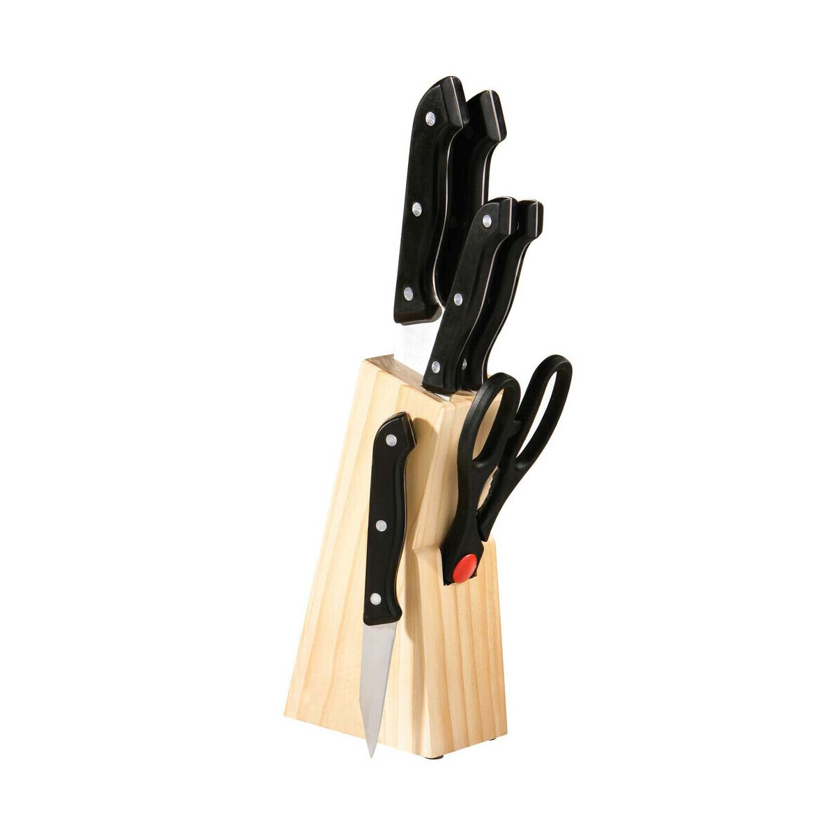 Maxime Six Piece Knife and Scissor Set