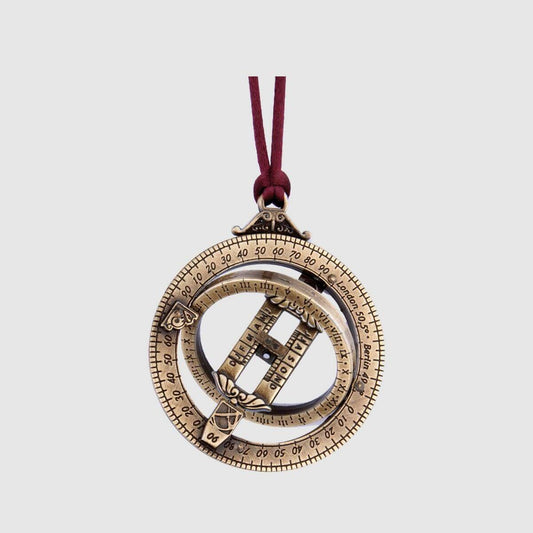 Hemisferium Hanging Astronomical Ring Dial Pendant
