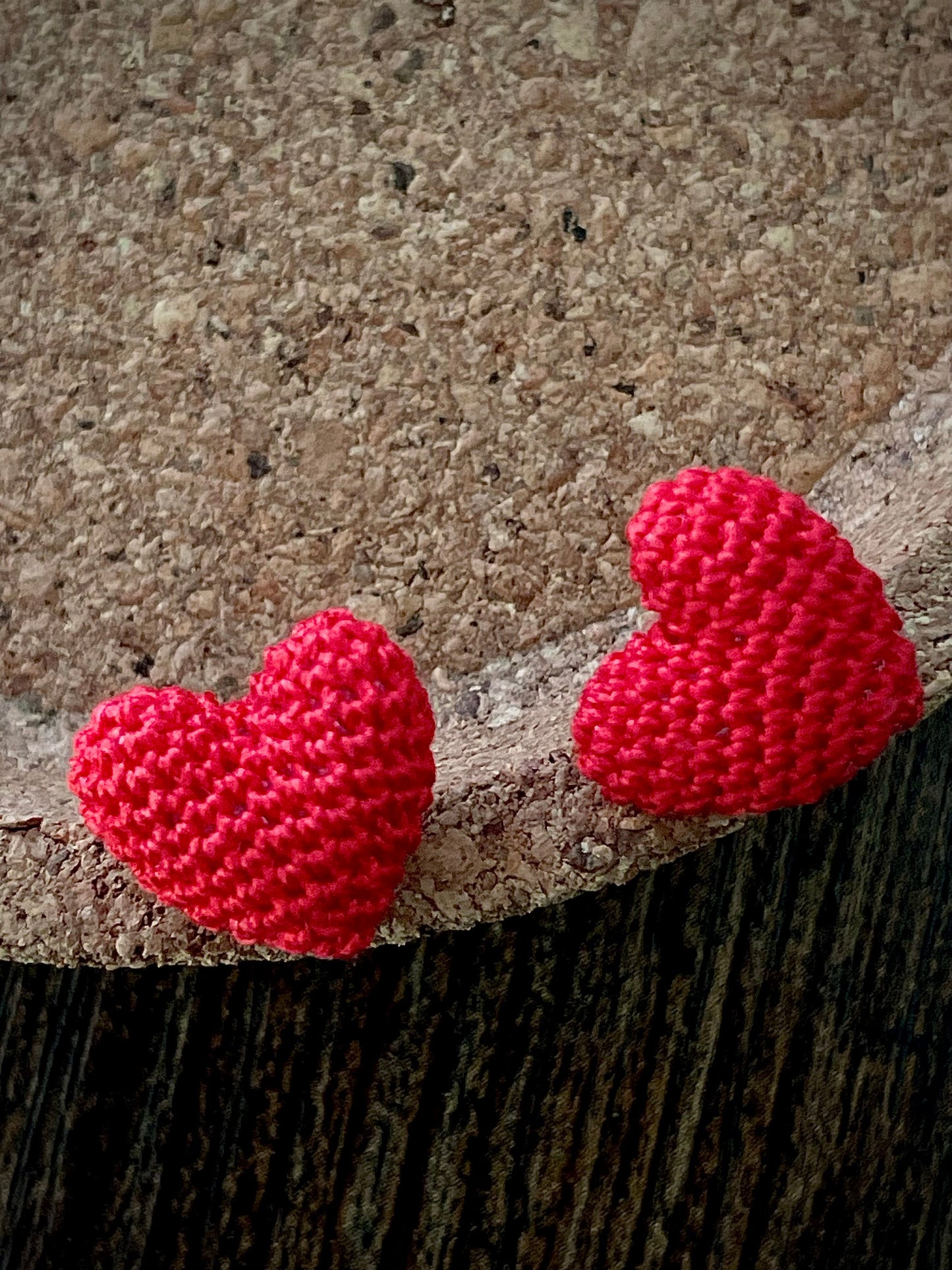 Earring Studs Micro Crochet