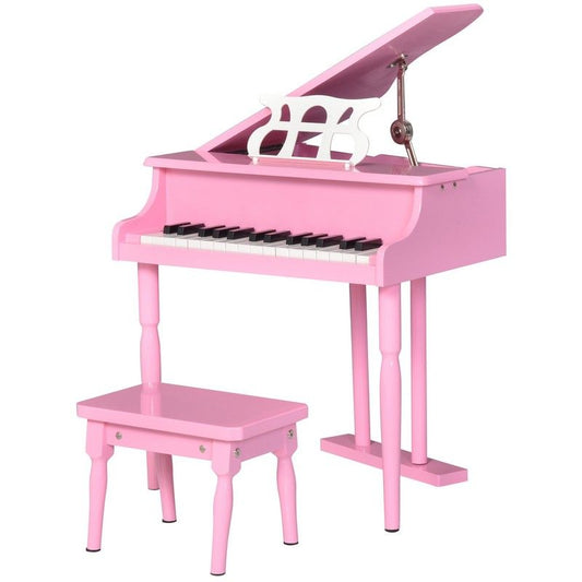 30 Keys Mini Kids Piano For Child With Music Stand And Bench Best Gifts Toy