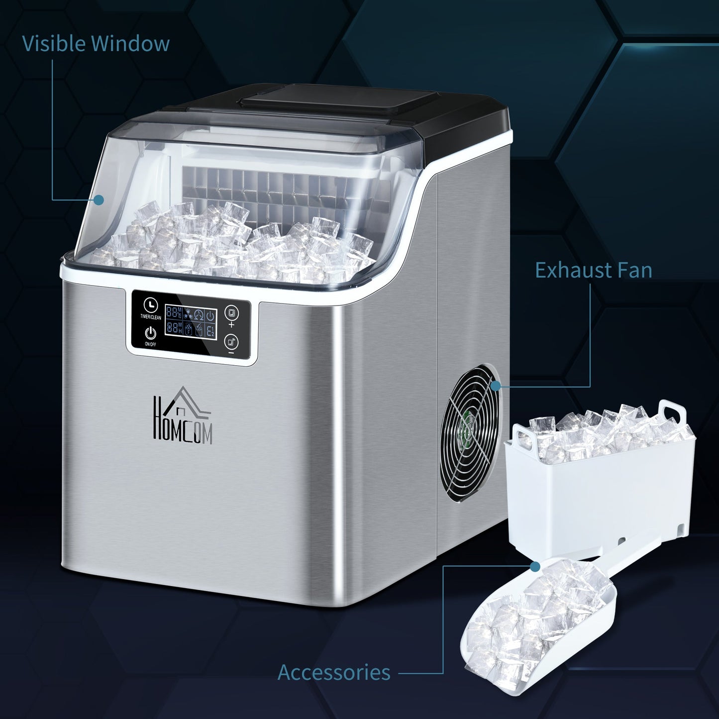 20kg Counter Ice Machine