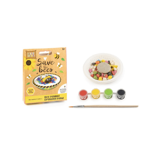 Wholesale Make Your Own Mini Bee Pebble Drinking Pond - (Case of 12)