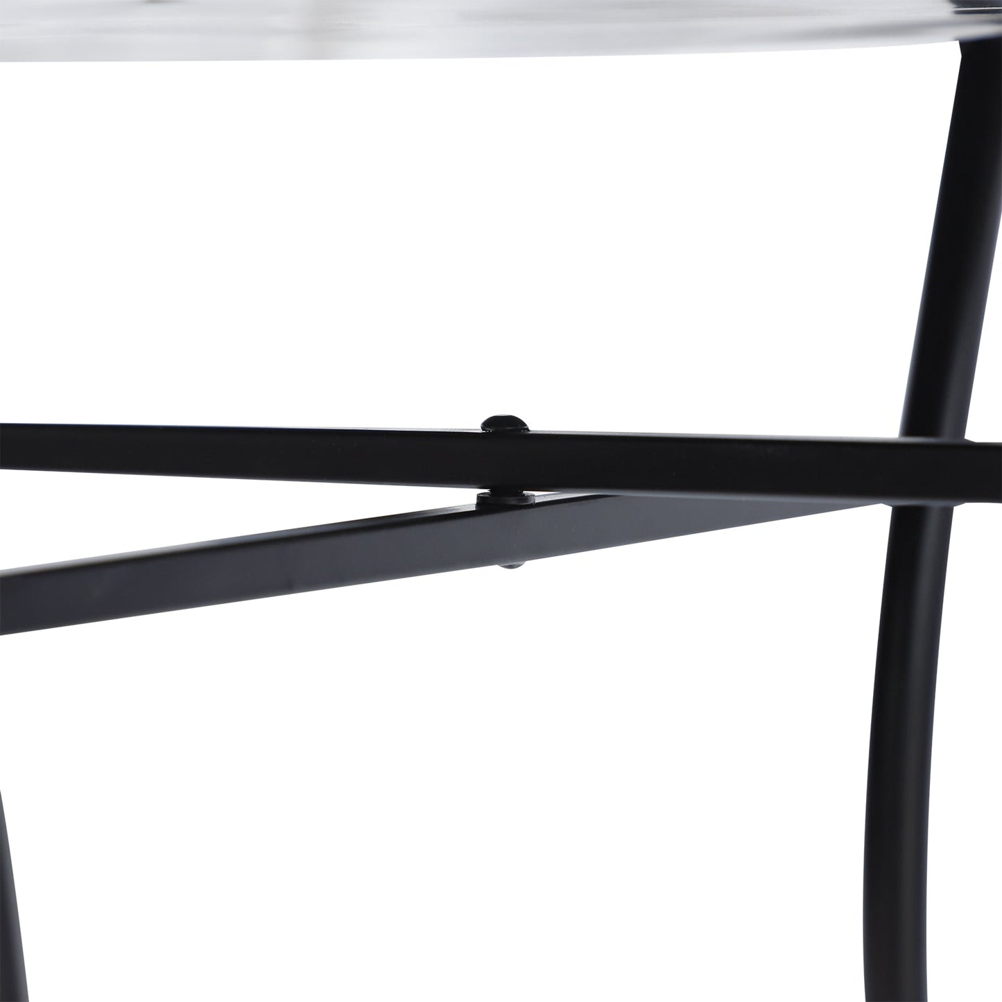 60cm Mosaic Round Bistro Table Side Bar Table Patio Garden Outdoor Balcony Furniture