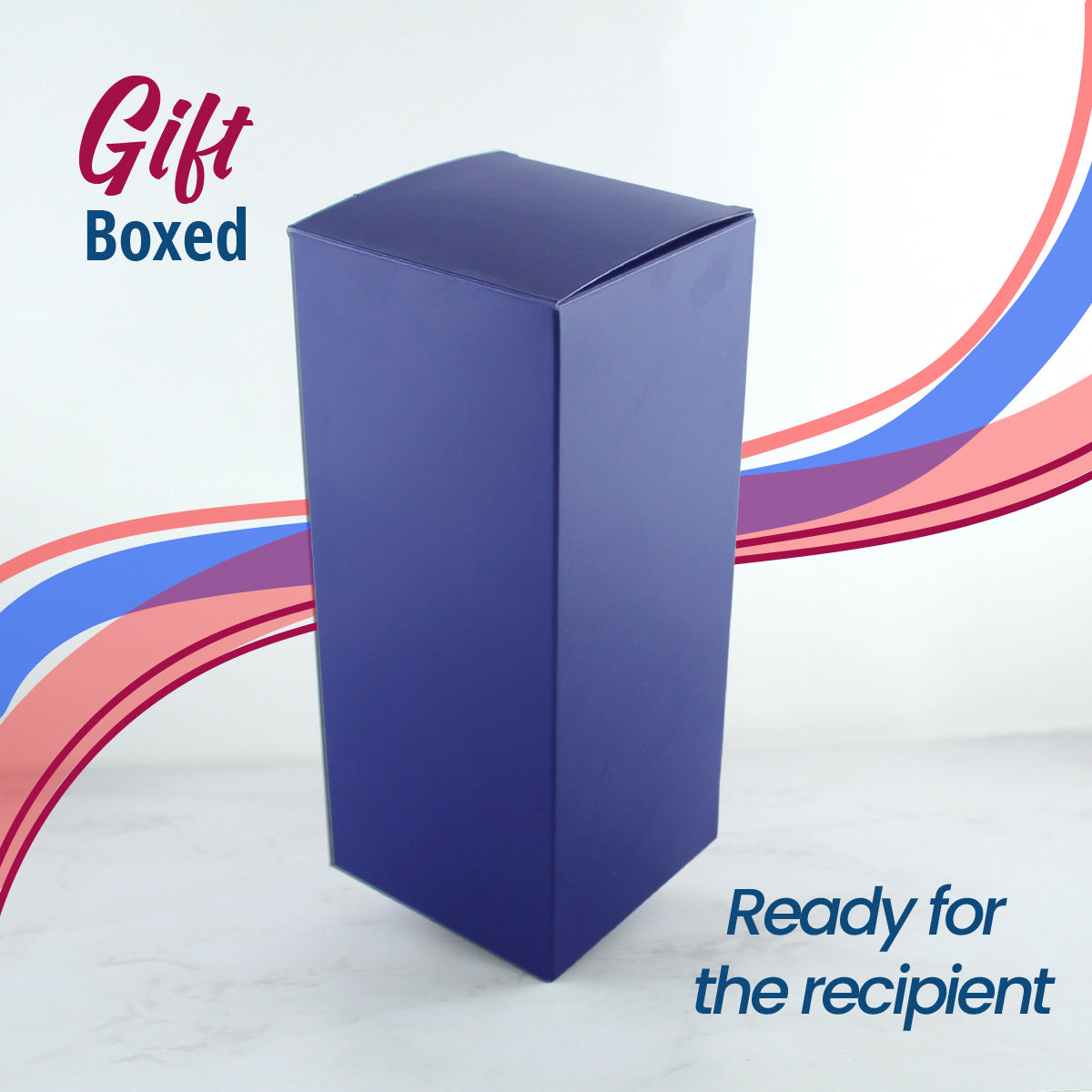 Personalised Engraved Sublym 11 3/4oz Wine Glass With Gift Box - Any Message Engraved!!