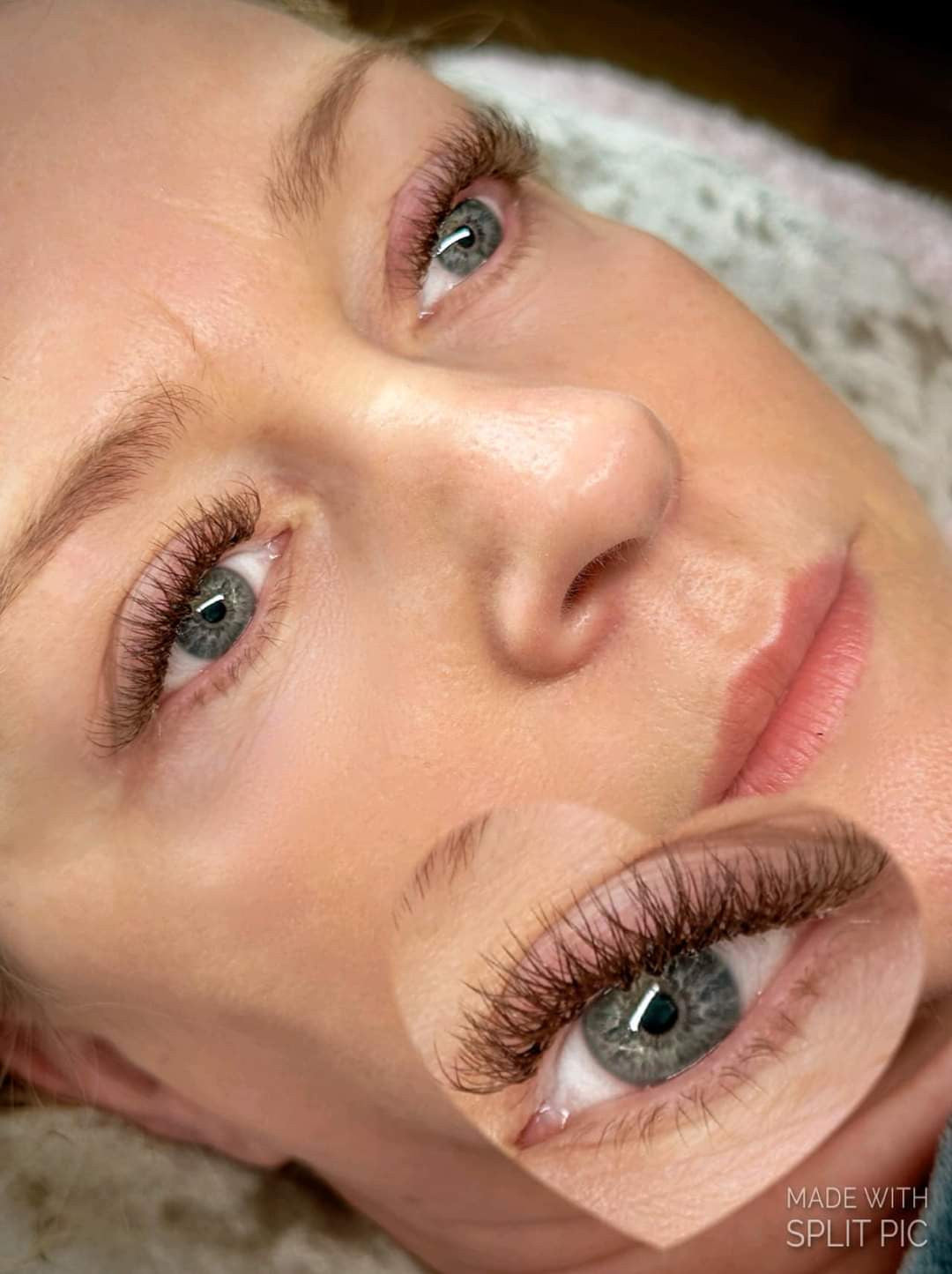 🤎Brown W Lash Tray – 16 Rows Mixed Length 🤎