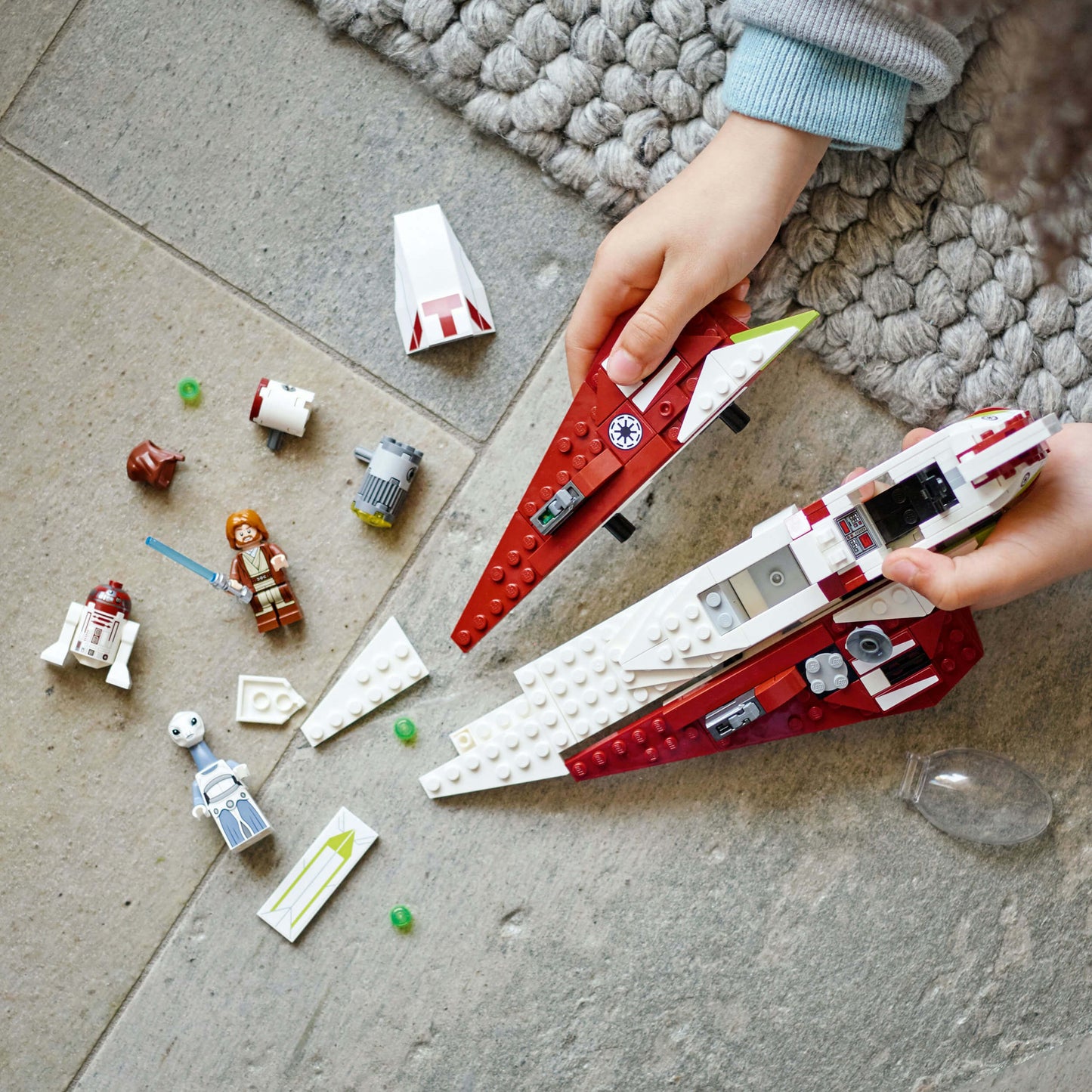 Lego Star Wars 75333 Obi-Wan Kenobi’s Jedi Starfighter for Ages 7 & Up