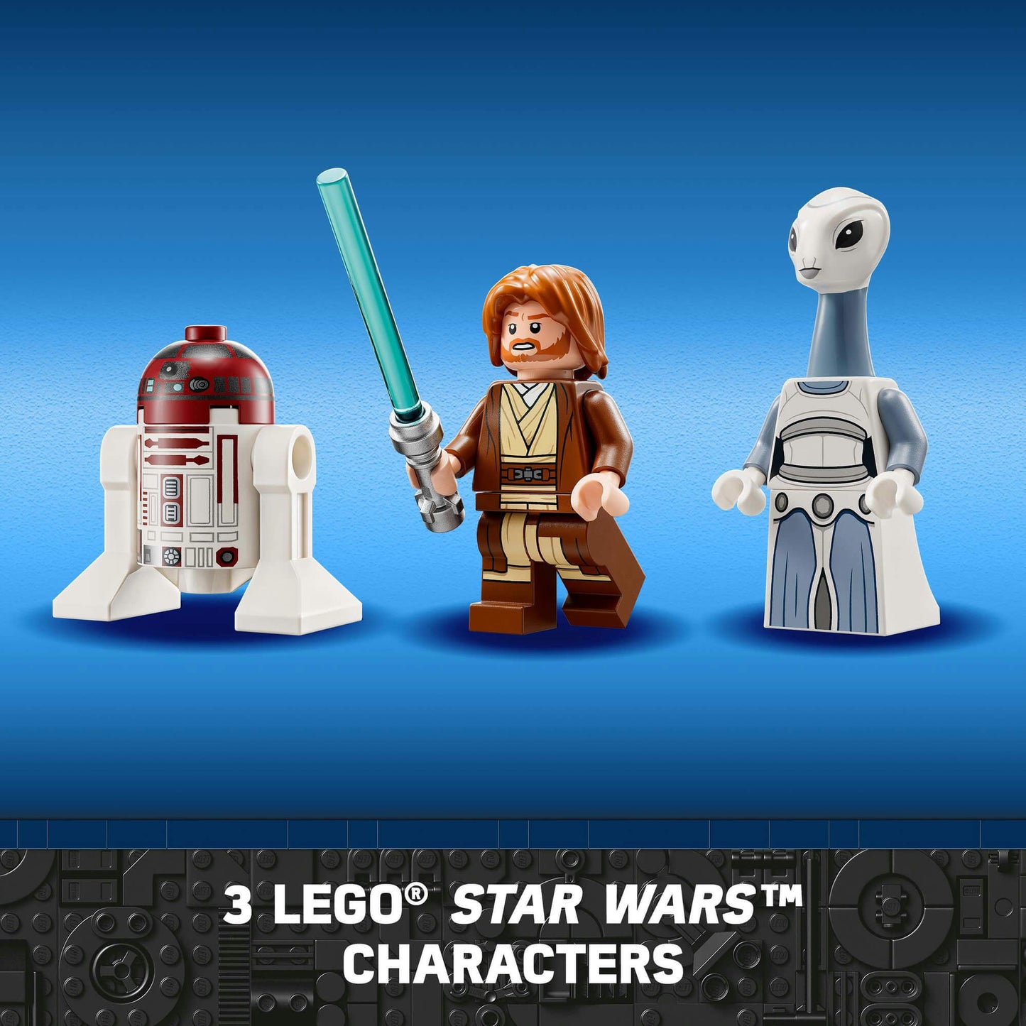 Lego Star Wars 75333 Obi-Wan Kenobi’s Jedi Starfighter for Ages 7 & Up