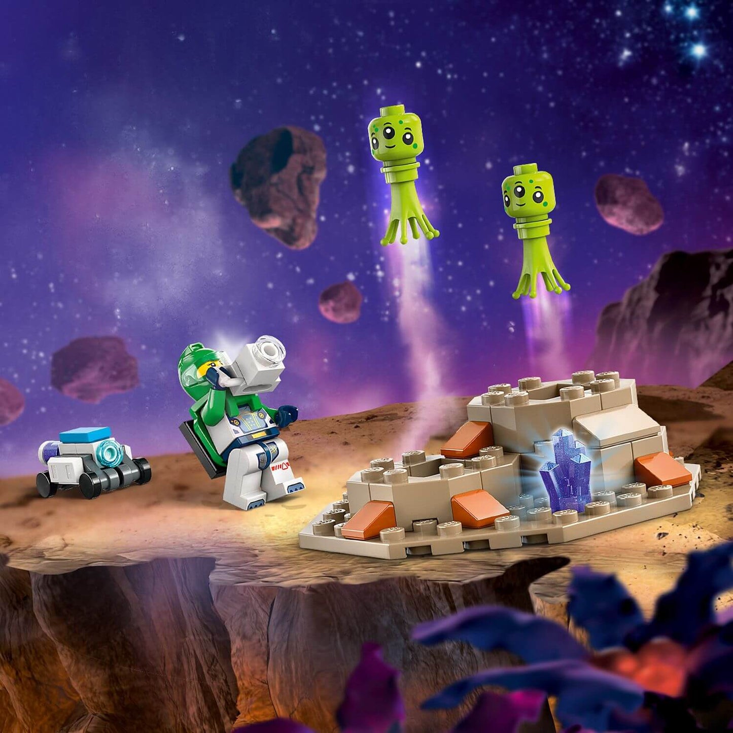 Lego City Space 60431 Space Explorer Rover & Alien Life for Ages 6+