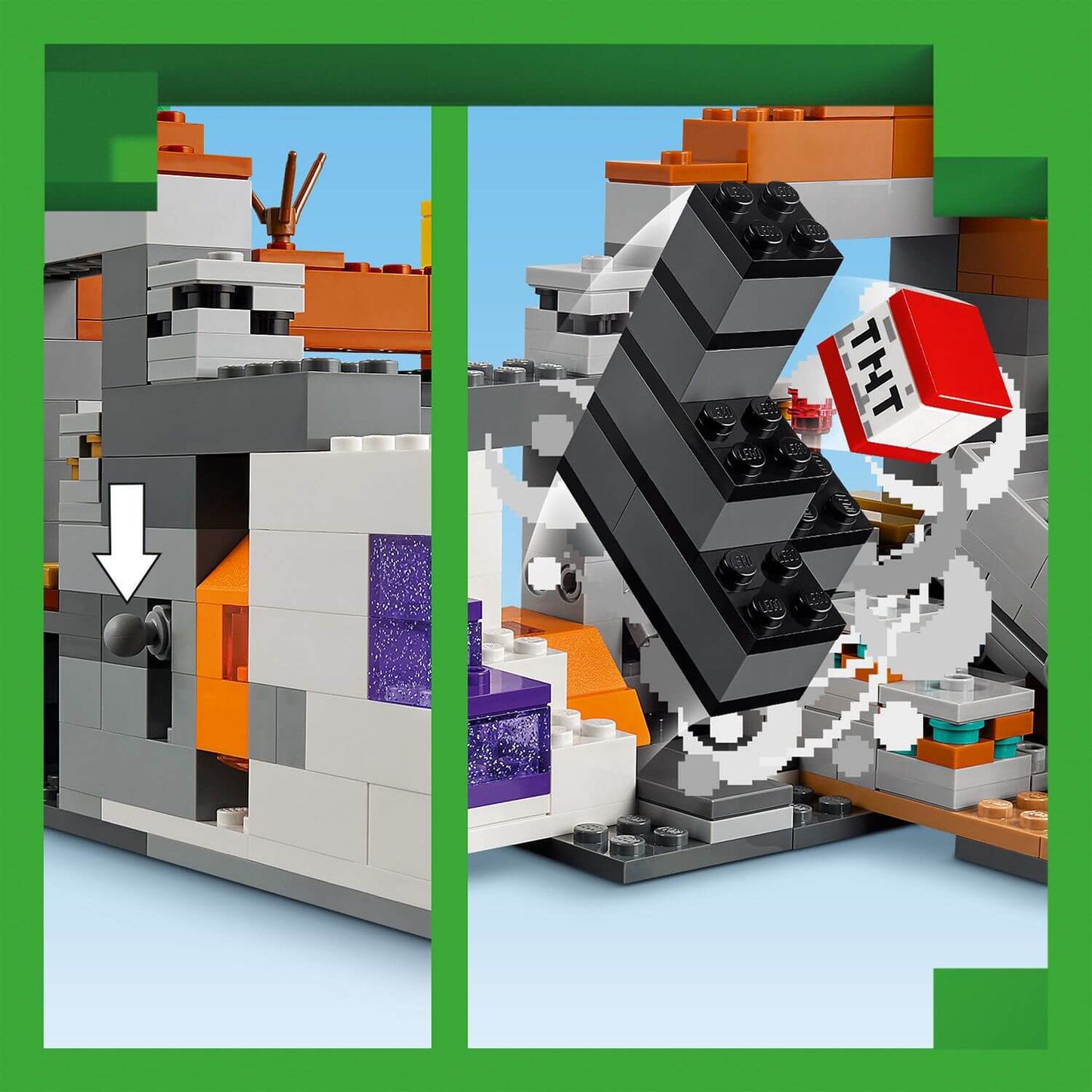 Lego Minecraft 21263 The Badlands Mineshaft Plasyet for Ages 8 and Up