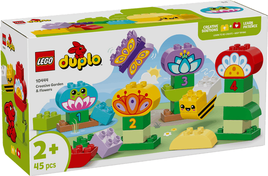 Lego Duplo 10444 Creative Garden & Flowers for Toddlers Ages 2 and Up