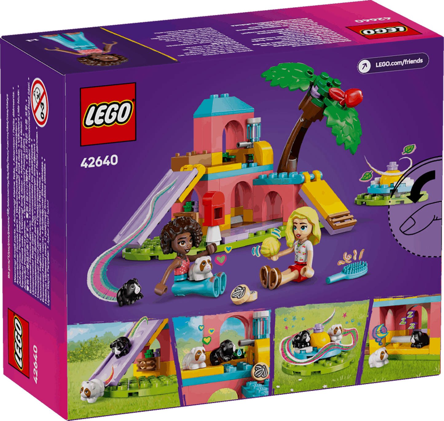 Lego Friends 42640 Guinea Pig Playground Toy Playset for Ages 5 and Up