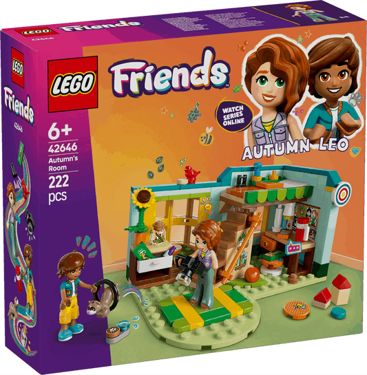 Lego Friends 42646 Autumn’s Room Buildable Playset for Ages 6 and Up