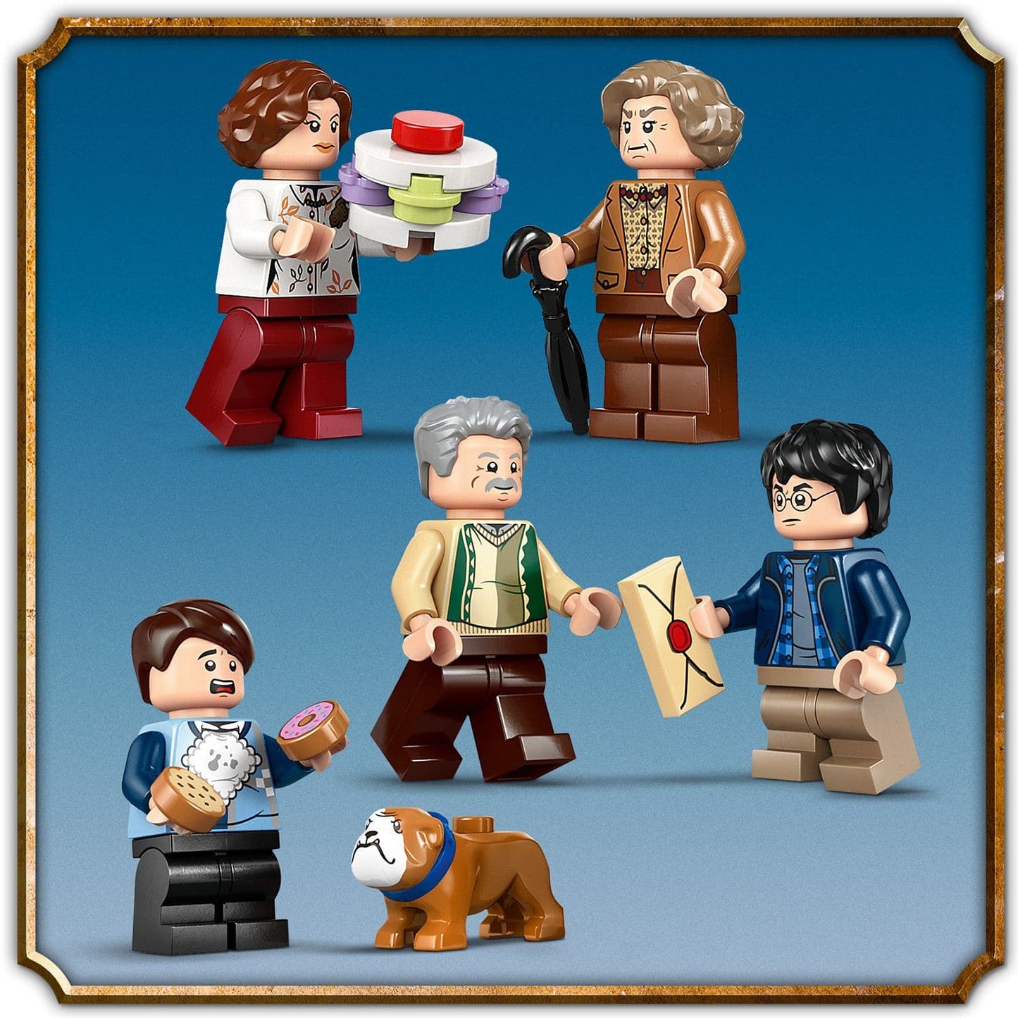 Lego Harry Potter 76451 Privet Drive: Aunt Marge's Visit for Ages 8+