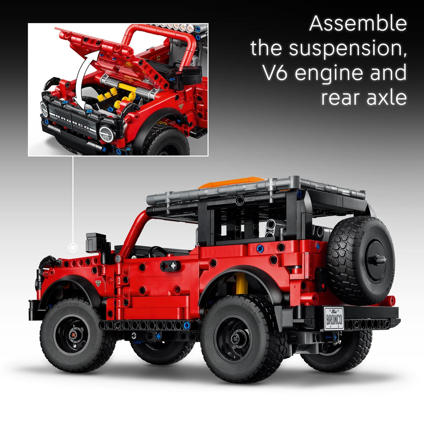 Lego Technic 42213 Ford Bronco SUV Buildable Playset for Ages 9 and Up