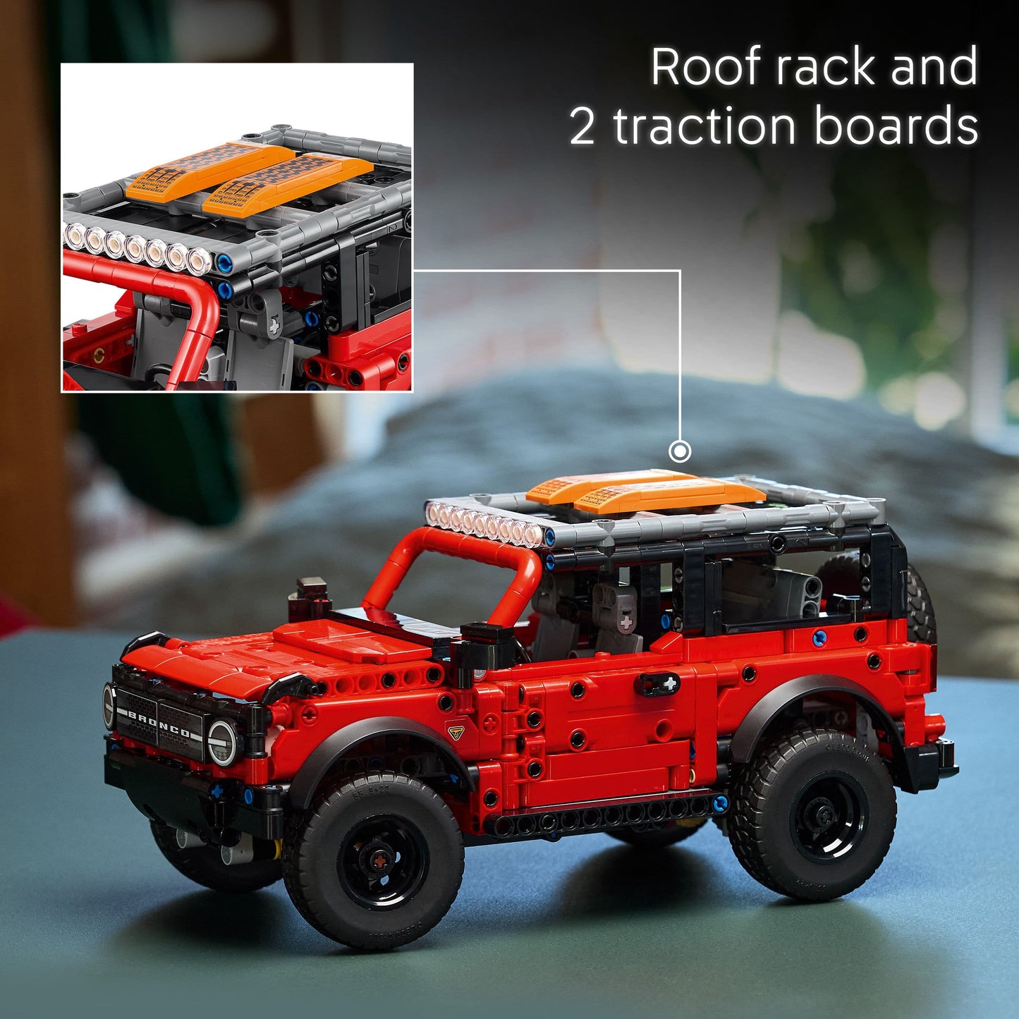 Lego Technic 42213 Ford Bronco SUV Buildable Playset for Ages 9 and Up